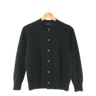 【美品】  tricot COMME des GARCONS / トリココムデギャルソン | 2019AW / AD2019 レオパード モヘア アンゴラ ウール ニット カーディガン | ブラック | レディース(カーディガン)