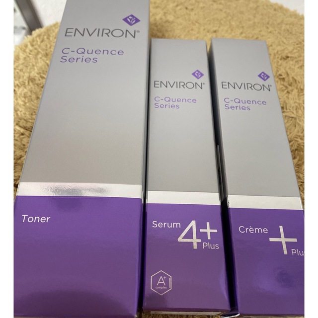 ENVIRON(エンビロン)のシークエンストーナー、セラム4プラス、クリームプラス コスメ/美容のスキンケア/基礎化粧品(化粧水/ローション)の商品写真