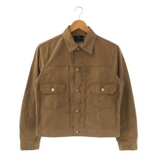 ロンハーマン(Ron Herman)のRon Herman / ロンハーマン | 【THE NEWHOUSE TNH JEANS】コットン カラー デニム ジャケット | XS | ライトブラウン | レディース(その他)