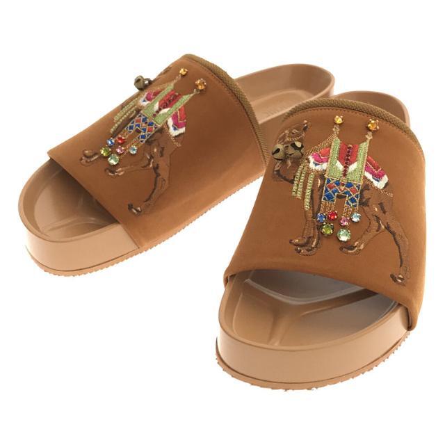 【新品】  PIPPICHIC / ピッピシック | RAKUDASAN SANDAL ラクダさん サンダル | 36 | キャメル | レディース