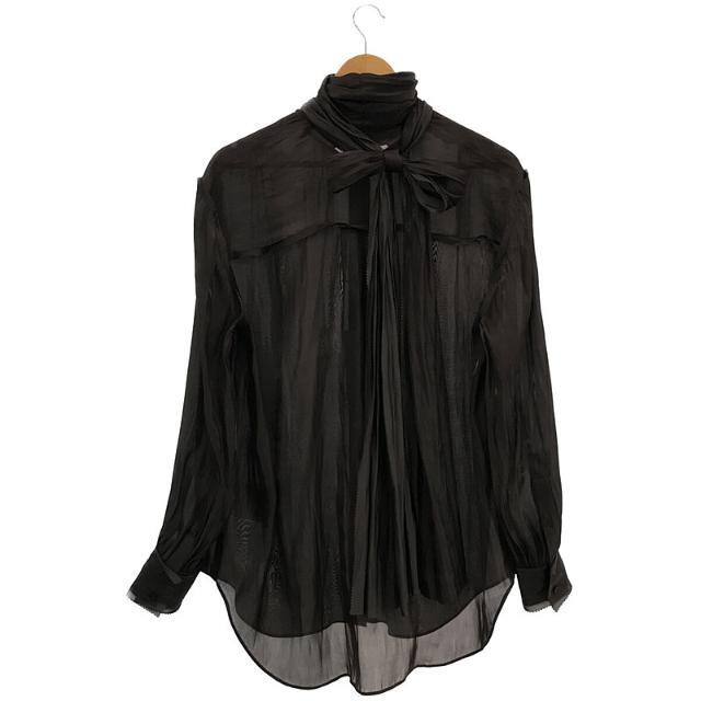 絶対的な信頼 Studios Acne 新品】 / リボン プリーツ | アクネストゥディオズ シャツ+ブラウス(長袖+七分)