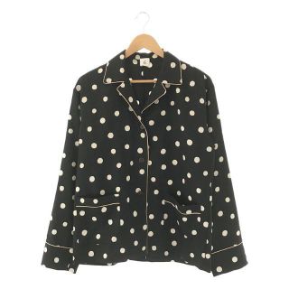 ロク(6 (ROKU))の6(ROKU) / ロク | DOT PRINT SHIRT ドットプリントシャツ | 38 | ネイビー | レディース(シャツ/ブラウス(長袖/七分))