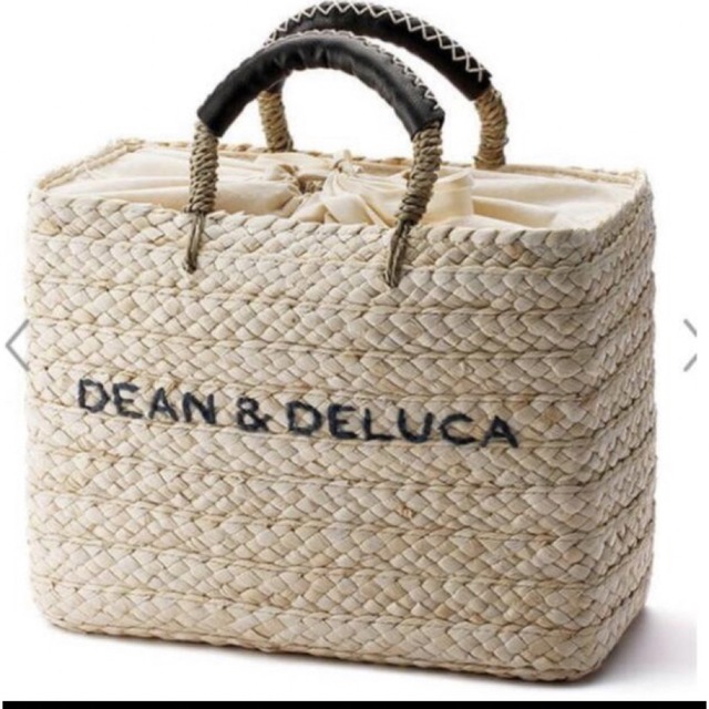 DEAN＆DELUCA BEAMS COUTURE 保冷カゴバッグかごバッグ/ストローバッグ