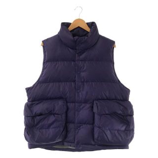 【美品】  DAIWA PIER39 / ダイワピアサーティンナイン | TECH BACK PACKER DOWN VEST バックパッカー ダウンベスト | M | パープル | メンズ(ベスト/ジレ)