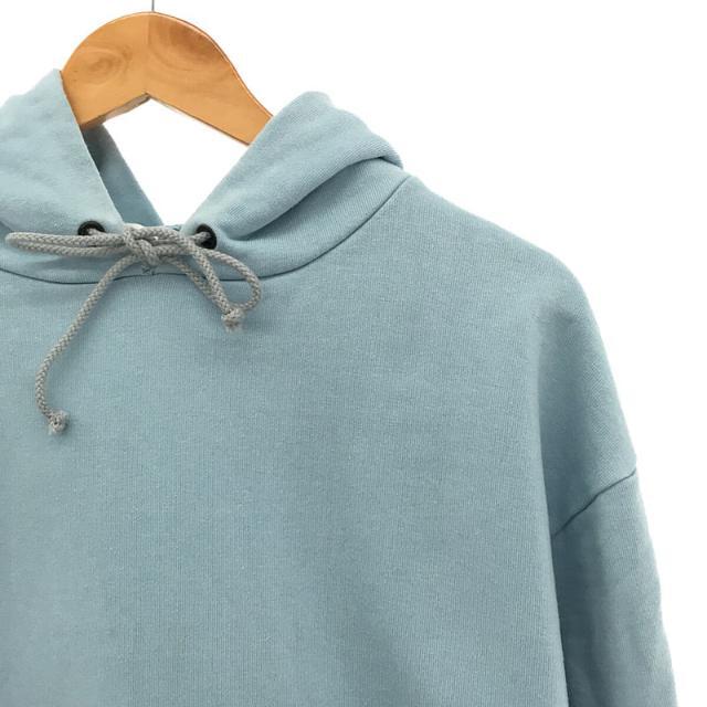 6 (ROKU)(ロク)の6(ROKU) / ロク | COLOR SWEAT HOODIE カラースウェット フーディー パーカー light blue | FREE | ライトブルー | レディース レディースのトップス(トレーナー/スウェット)の商品写真