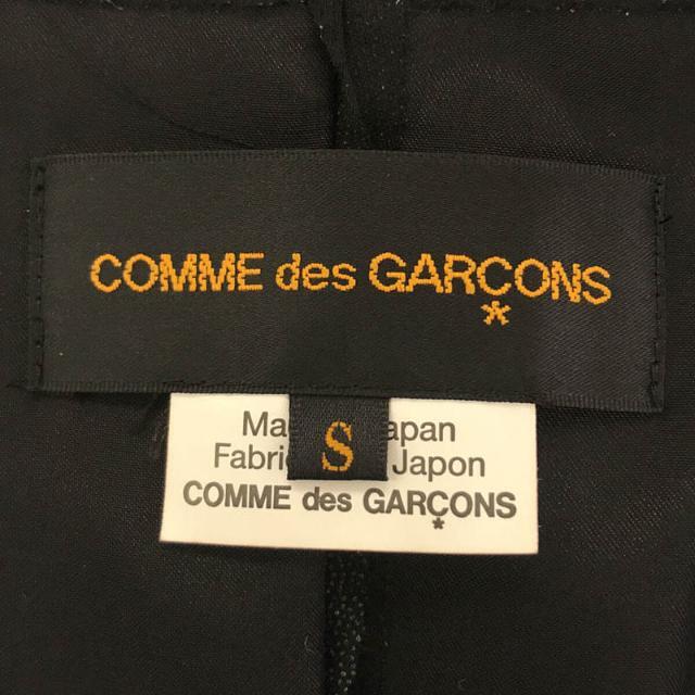 COMME des GARCONS(コムデギャルソン)の【美品】  COMME des GARCONS / コムデギャルソン | 2022AW / AD2022 BLACK ROSE 黒い薔薇 変形 ドッキング レイヤード 切替 断ち切りカッティング シングルブレスト ウール ジャケット | S | ブラック | レディース レディースのジャケット/アウター(その他)の商品写真