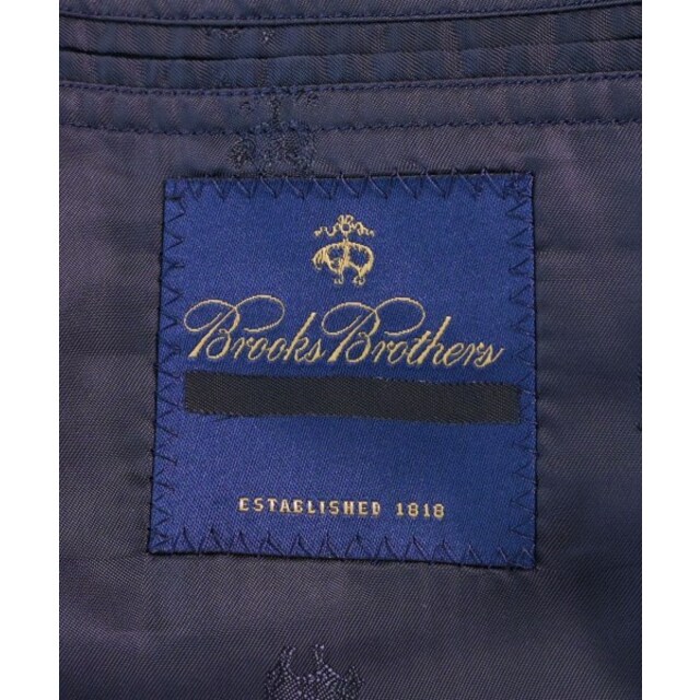 Brooks Brothers(ブルックスブラザース)のBrooks Brothers ビジネス -(M位) 紺(ストライプ) 【古着】【中古】 メンズのスーツ(セットアップ)の商品写真