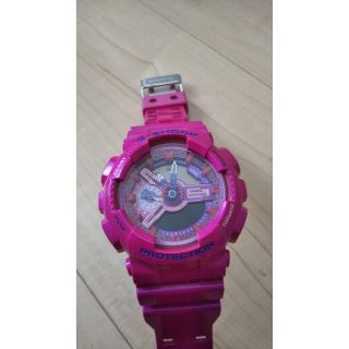 ジーショック(G-SHOCK)のG-shock CASIO ウォッチ ジーショック ピンク レア　スポーツ(その他)