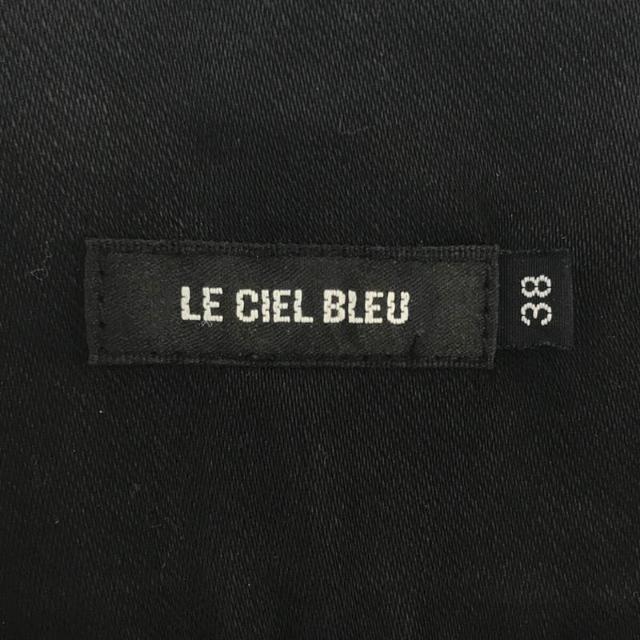 LE CIEL BLEU(ルシェルブルー)の【美品】  LE CIEL BLEU / ルシェルブルー | ハイ上スト ボタンフライ パンツ | 38 | ブラック | レディース レディースのパンツ(その他)の商品写真