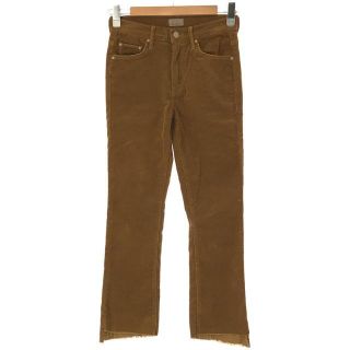 マザー(mother)のMOTHER / マザー | Deuxieme Classe / ドゥーズィエム クラス 取扱い CORDUROY INSIDER CROP STEP FRAY コーデュロイ インサイダー クロップド パンツ | 25 | マスタード | レディース(その他)