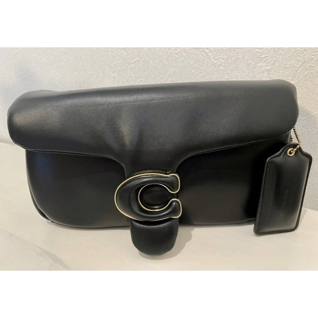 COACH - COACH タビー ショルダーバッグ ピロー ブラック 未使用品の