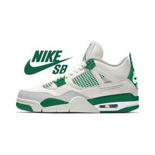 ジョーダン(Jordan Brand（NIKE）)のライター様専用AIR JORDAN 4 NIKE SB  GREEN 30cm(スニーカー)