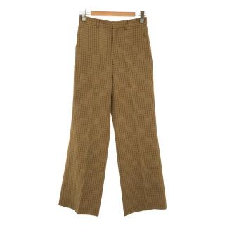 ロク(6 (ROKU))の6(ROKU) / ロク | CHECK SET UP PANTS チェックセットアップパンツ | 38 | ブラウン | レディース(その他)