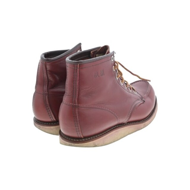 REDWING(レッドウィング)のREDWING レッドウィング ブーツ -(25cm位) 赤系 【古着】【中古】 メンズの靴/シューズ(ブーツ)の商品写真