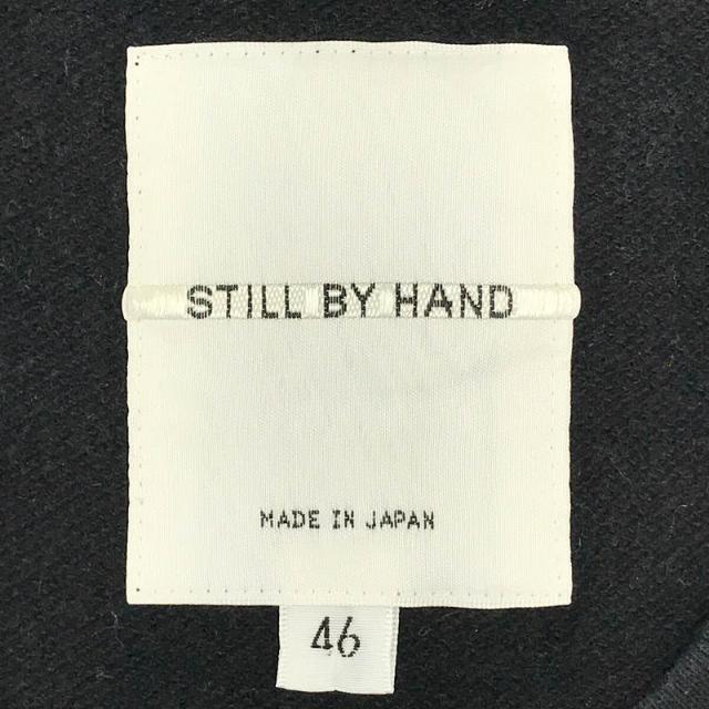 STILL BY HAND / スティルバイハンド | クルーネック ロングスリーブ スウェット カットソー | 46 | ブラック | メンズ