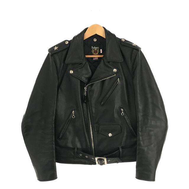 その他【美品】  SCHOTT / ショット | USA製 613US VINTAGE ONESTAR RIDERS ワンスターダブルライダース レザージャケット | 36 | BLACK | メンズ