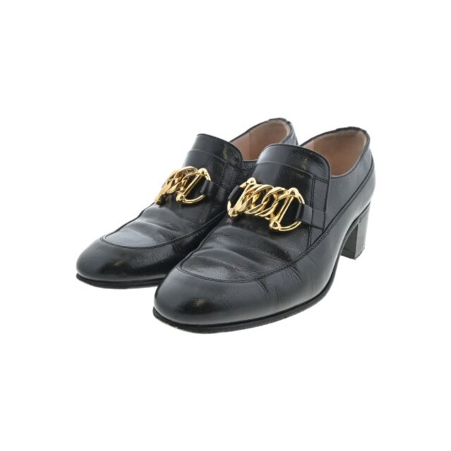 Gucci(グッチ)のGUCCI グッチ ビジネス・ドレスシューズ 36(22.5cm位) 黒 【古着】【中古】 レディースの靴/シューズ(ローファー/革靴)の商品写真