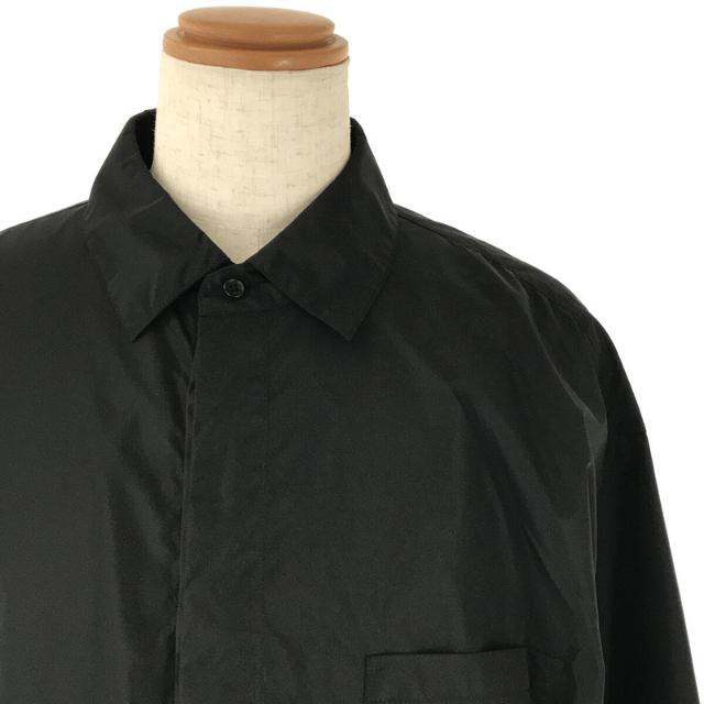 【美品】 stein / シュタイン | Oversized Wind Shirt オーバーサイズ ワイド シャツ ジャケット | L | ブラック | メンズ