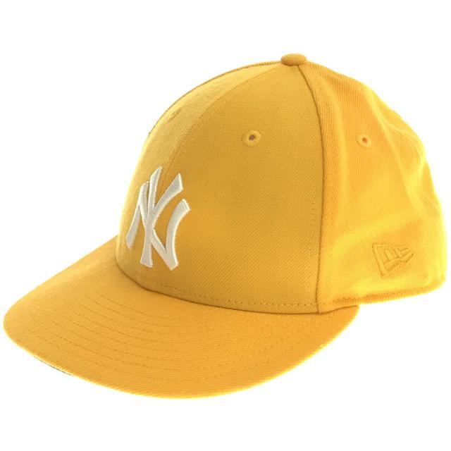 【美品】  NEW ERA / ニューエラ | × Aime Leon dore エイメレオンドレ コラボ 59 Fifty New York Yankees Cap ベースボール キャップ yellow | 7 5/8 | イエロー / ホワイト | メンズ