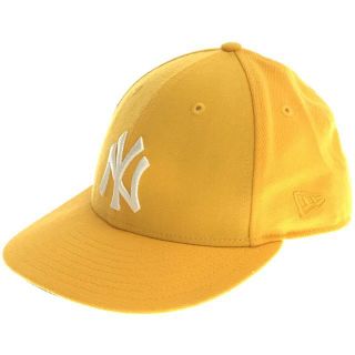 ニューエラー(NEW ERA)の【美品】  NEW ERA / ニューエラ | × Aime Leon dore エイメレオンドレ コラボ 59 Fifty New York Yankees Cap ベースボール キャップ yellow | 7 5/8 | イエロー / ホワイト | メンズ(その他)