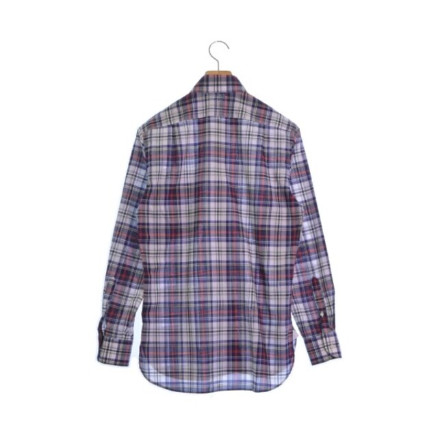 GUY ROVER カジュアルシャツ 38(S位) 白x黒x赤x黄(チェック) 【古着】【中古】