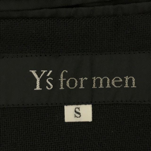 Y's for men / ワイズフォーメンヨウジヤマモト | ウール 3B テーラード ジャケット タック パンツ セットアップ スーツ | S | ブラック | メンズ