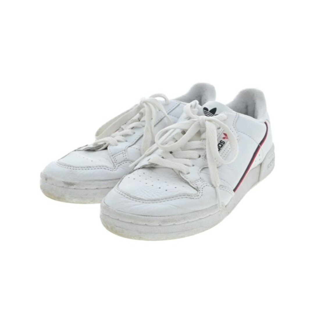 adidas - adidas アディダス スニーカー 23.5cm 白 【古着】【中古】の
