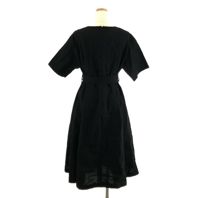 【新品未使用】foufou black linen dress