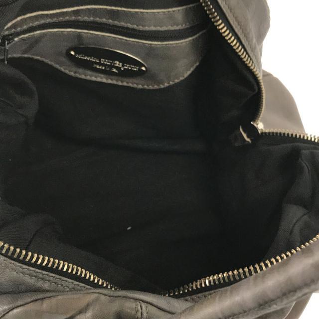 COLLECTION PRIVEE? / コレクションプリヴェ | LUX リュクス レザー 総柄 プリント スクエア トート バッグ | グレー | レディース