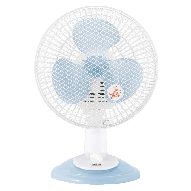 色: ブルー】山善 扇風機 18cm 卓上 小型 ロータリースイッチ 風量2段 ...