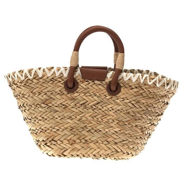 【美品】  ANYA HINDMARCH / アニヤハインドマーチ | Small Rope Eeys Basket スモール ロープ アイズ バスケット かご トート バッグ 保存袋付き | Natural | レディース