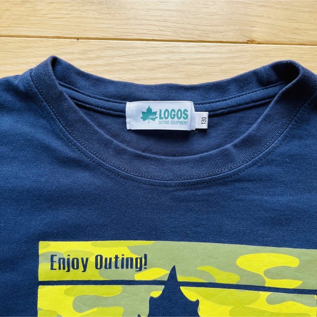 LOGOS(ロゴス)のLOGOS ロゴス　半袖Tシャツ　130 キッズ/ベビー/マタニティのキッズ服男の子用(90cm~)(Tシャツ/カットソー)の商品写真
