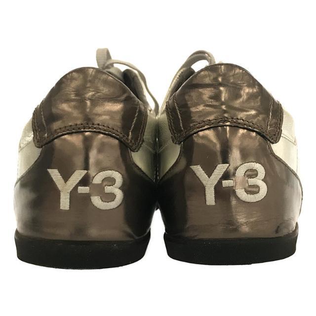Y-3 / ワイスリー | メタリックローカットスニーカー 交換用靴ひも付き | 44 | シルバー | メンズ 2