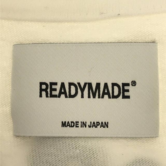 READYMADE(レディメイド)のREADYMADE / レディメイド | スマイル 両面 プリント Tシャツ | XL | ホワイト | メンズ メンズのトップス(Tシャツ/カットソー(半袖/袖なし))の商品写真