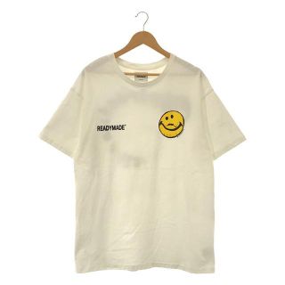 レディメイド(READYMADE)のREADYMADE / レディメイド | スマイル 両面 プリント Tシャツ | XL | ホワイト | メンズ(Tシャツ/カットソー(半袖/袖なし))