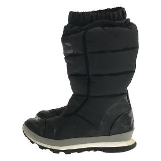 【美品】 adidas by Stella McCartney / アディダスバイステラマッカートニー | Winterboots ナイロン ラバー  中綿入り スノーブーツ 箱付き | 24.5 | ブラック | レディース