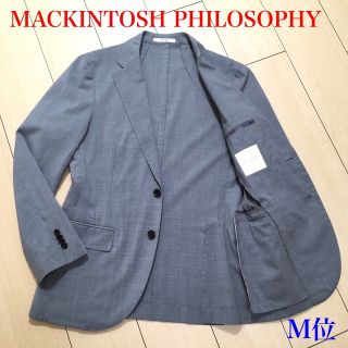 マッキントッシュフィロソフィー(MACKINTOSH PHILOSOPHY)の極美品★マッキントッシュ トロッター ジャケット 春夏 38R M位 A668(テーラードジャケット)