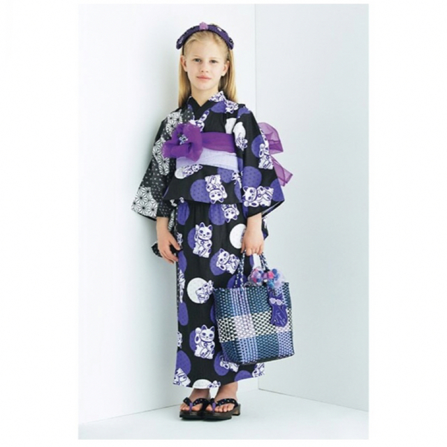 Anna sui mini アナスイミニ 浴衣 Yukata 130