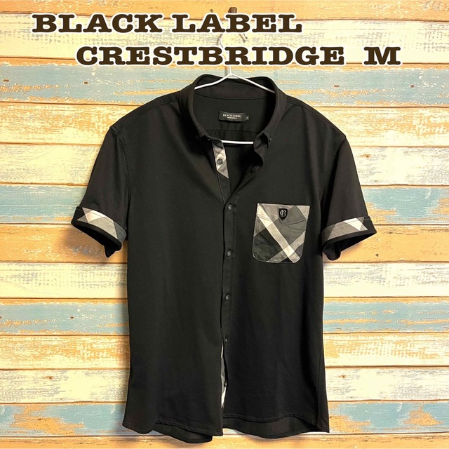 極美品] ブラックレーベルクレストブリッジ シャツ ポロシャツ 