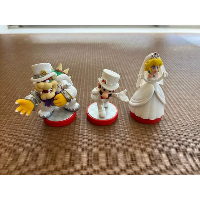 ゲームキャラクターamiibo トリプルウェディングセット　スーパーマリオシリーズ