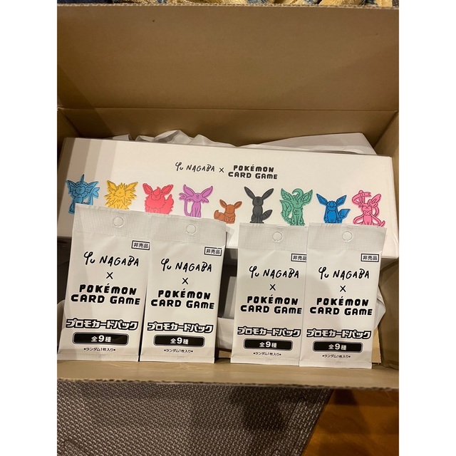 ポケモン(ポケモン)のYU NAGABA × ポケモンカードゲーム イーブイズ スペシャルBOX エンタメ/ホビーのトレーディングカード(Box/デッキ/パック)の商品写真