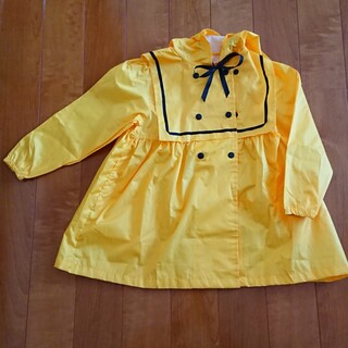 レインコート セーラー服 黄色(レインコート)