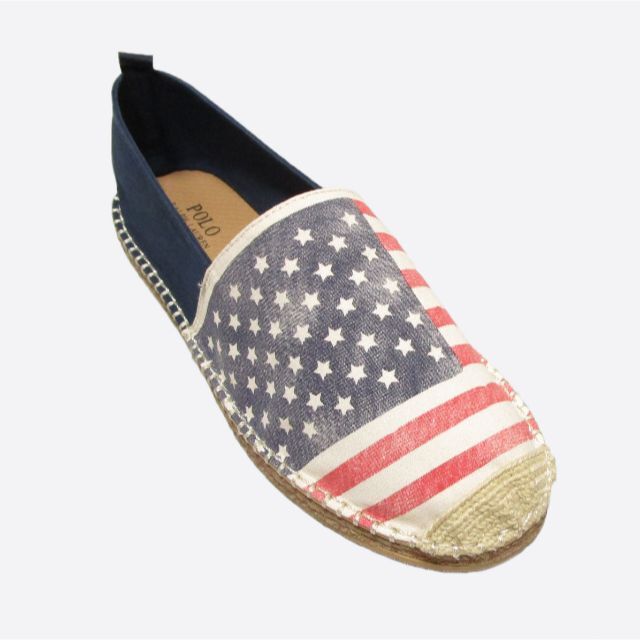 POLO RALPH LAUREN(ポロラルフローレン)の★新品★ラルフローレン★エスパドリーユ (US Flag/9.5D/28cm) メンズの靴/シューズ(デッキシューズ)の商品写真