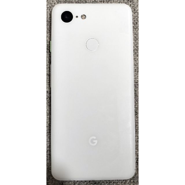 Google Pixel 3本体 64GB （SIMフリー）クリアホワイト