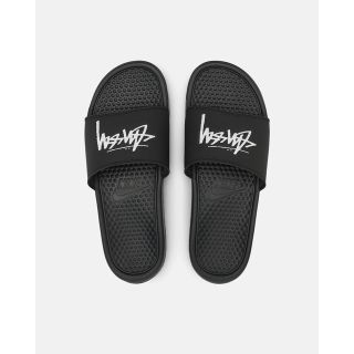 ステューシー(STUSSY)のSTUSSY & NIKE BENASSI SLIDE BLACK & SAIL(サンダル)