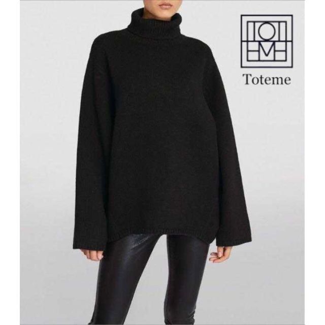 アウトレット 激安 TOTEME ウールカシミヤタートルニット トーテム