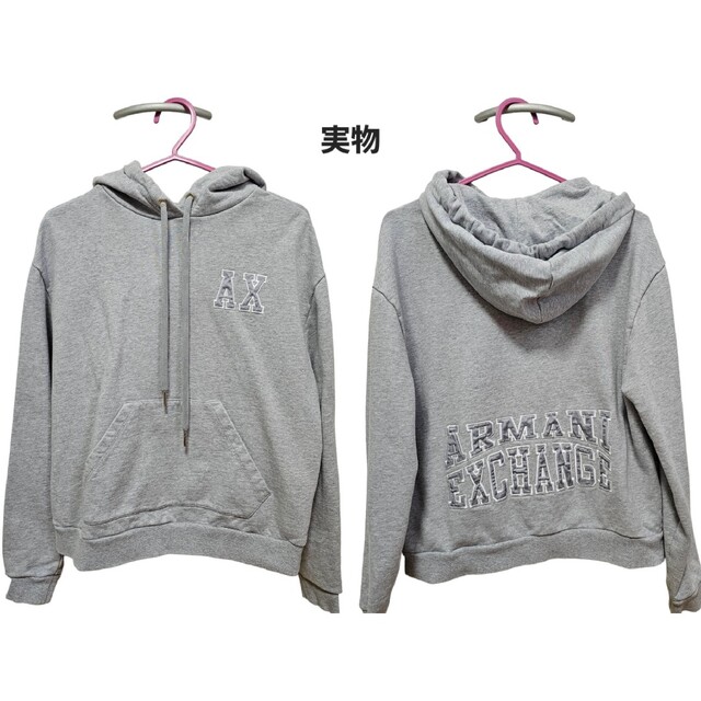 ARMANI EXCHANGE(アルマーニエクスチェンジ)のARMANI exchange アルマーニ エクスチェンジ スウェット パーカ レディースのトップス(パーカー)の商品写真