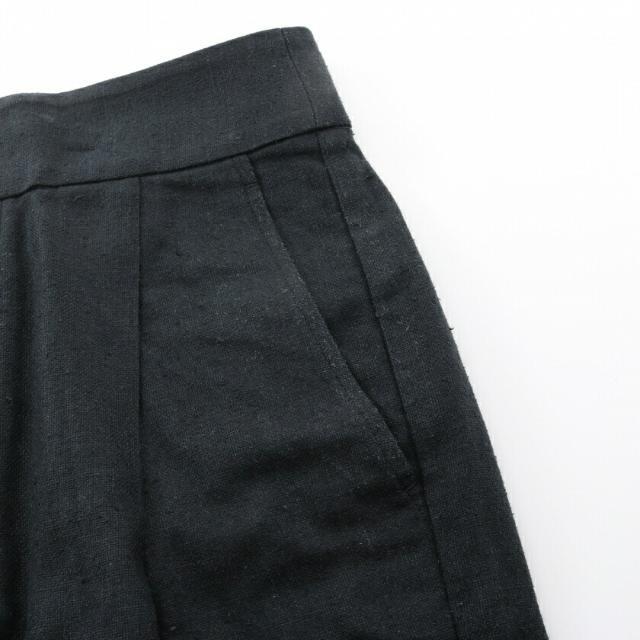 Ron Herman(ロンハーマン)のWild Silk Tack Pants スラックス トラウザーズ パンツ シルク ブラック レディースのパンツ(その他)の商品写真