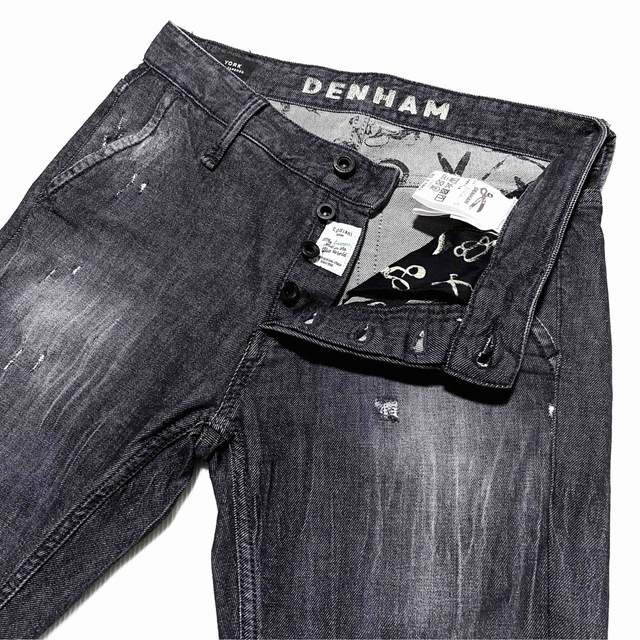 DENHAM SKIN SKINNY FIT スリムテーパードデニム