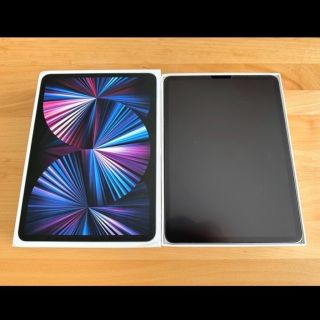 アイパッド(iPad)の極美品【iPad Pro】11インチ　128GB　第3世代　Wi-Fi　シルバー(タブレット)